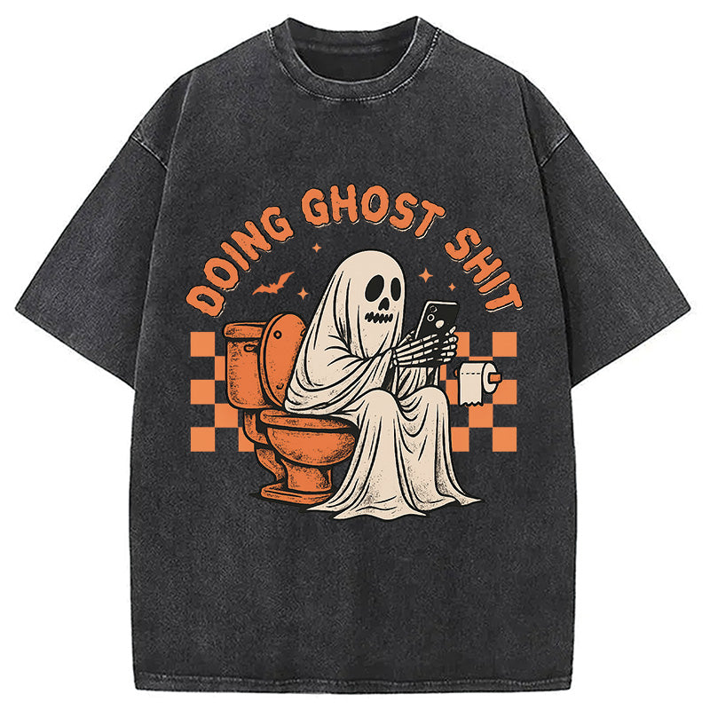 Doing Ghost Shit Washed T-Shirt