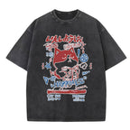 Comic Cat Washed T-Shirt