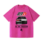 Initial D Vintage Wash Japanese Design T-Shirt