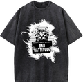 Criminal Cat – Bad Cattitude Vintage Washed T-Shirt