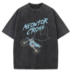 Meowtor Cross Washed T-Shirt