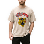 Vintage Hashin Tigers Japanese Baseball Washed T-Shirt