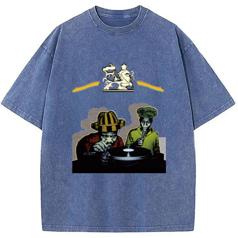 Pull-up Mr Selekta! Washed T-Shirt