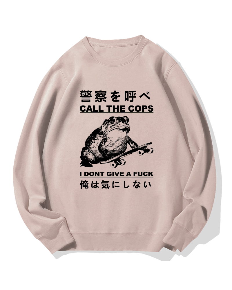 Skateboarding Toad Cotton Sweatshirt