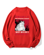 Scary frog Cotton Sweatshirt