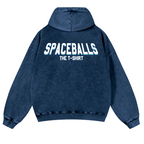 Spaceballs Vintage Washed Cotton Back Art Hoodie