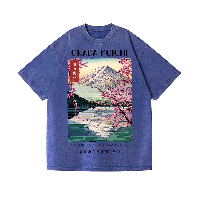 Okada Koichi Vintage Wash Japanese Design T-Shirt
