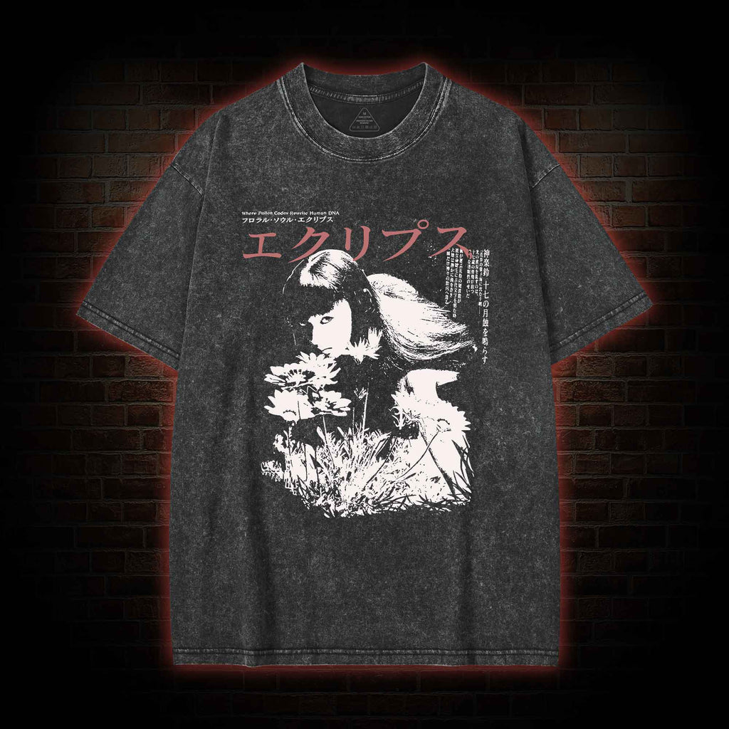 Weird Girl Washed T-shirt