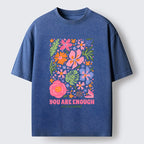 Flower Power Says You Got This Washed T-Shirt