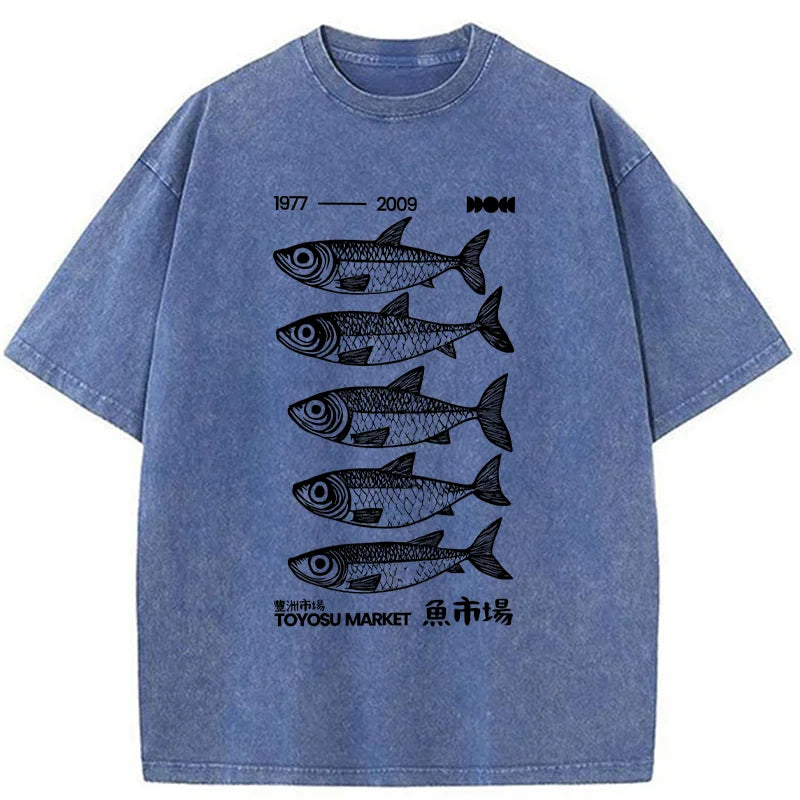 Tokyo Fish Market Washed T-Shirt