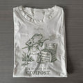 Unisex You're Going In The Compost Printed Cotton Printed T-shirt