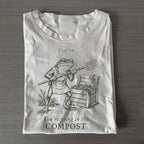 Unisex You're Going In The Compost Printed Cotton Printed T-shirt