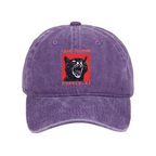 Angry Cat Japan Washed Cap