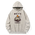 Capybara Hot Spring Washed Hoodie