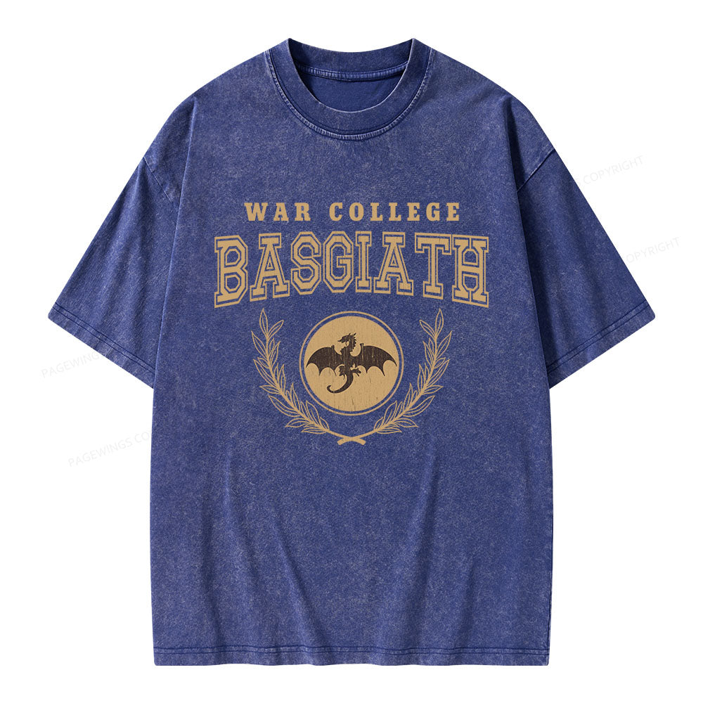 Basgiath War College Unisex Washed T-shirt