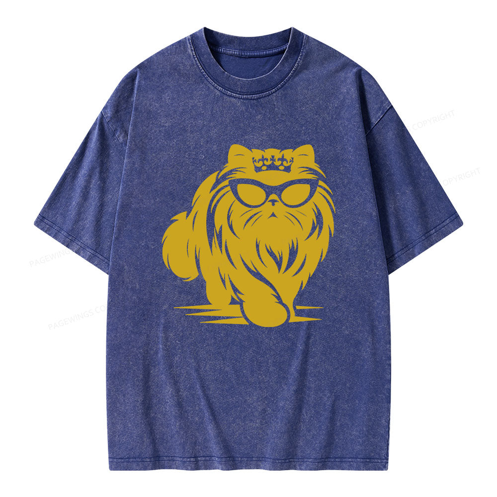 Goddammit Donut Unisex Washed T-shirt