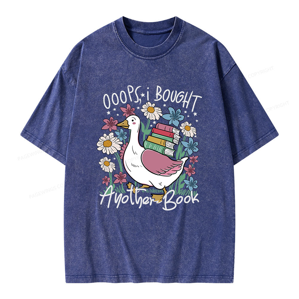 Oops I Bought Another Book Unisex Washed T-shirt