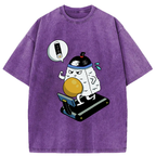 I Wish To Be As Thin As Sushi Washed T-Shirt