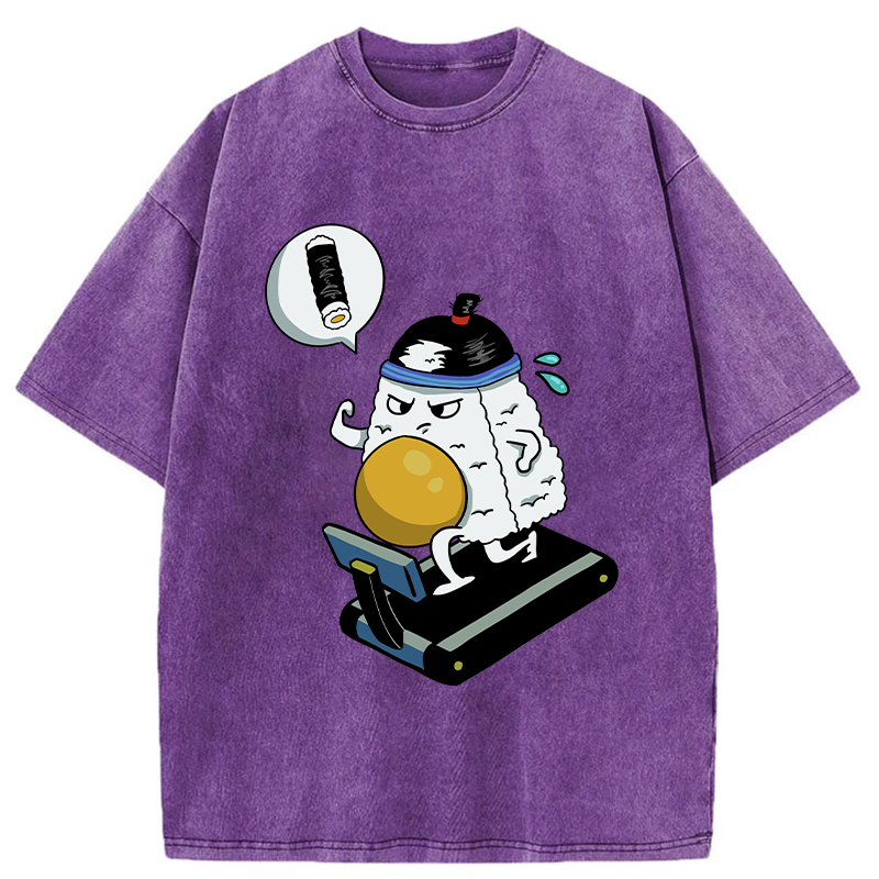 I Wish To Be As Thin As Sushi Washed T-Shirt