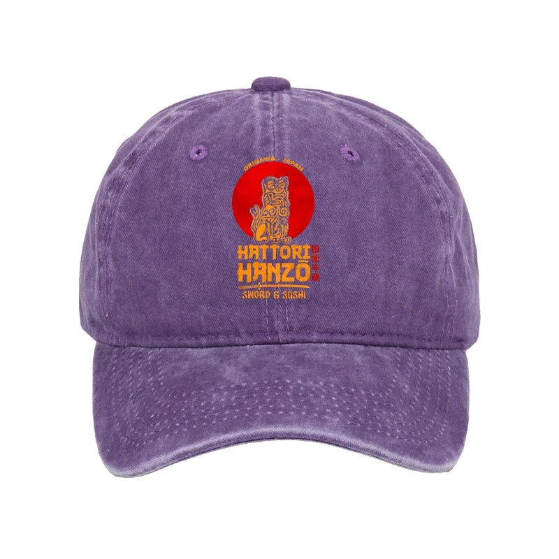 Hattori Hanzo Katana Washed Cap
