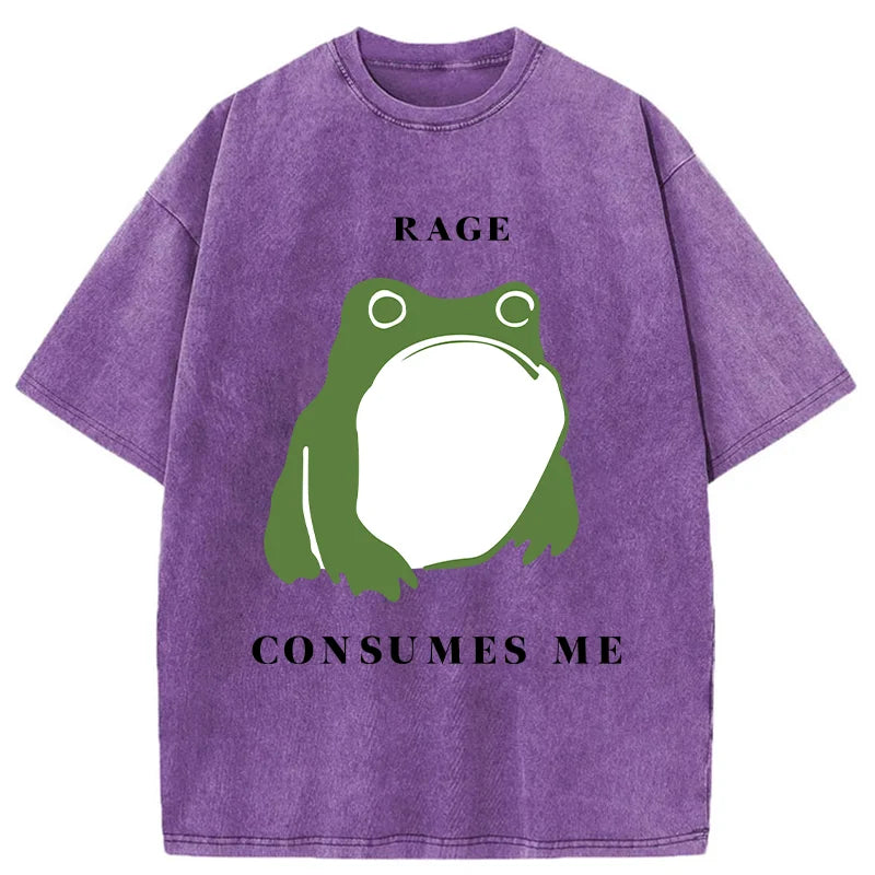 Rage Consumes Me Washed T-Shirt