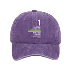 Tokyo Yamanote Line Platform Sign Washed Cap