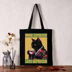 Up Caffeine Down Depression Tote Bag