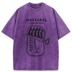 Sardine Fish In Tomato Sauce Washed T-Shirt