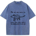 Making The Vibe Weird Washed T-Shirt