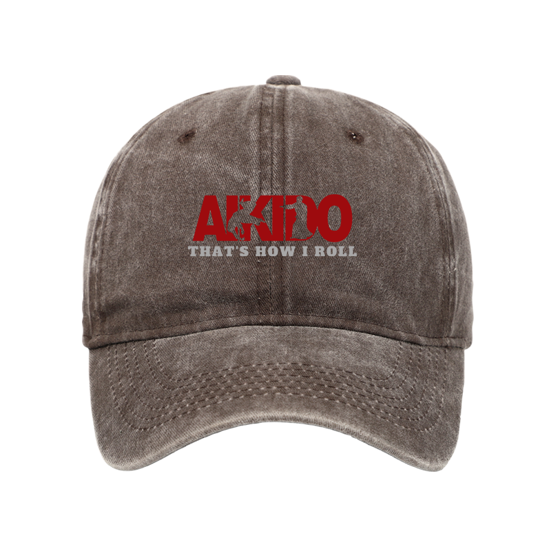 Japanese Aikido Washed Cap