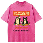 Cat Tavern Washed T-Shirt
