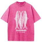 Sardines Market Washed T-Shirt