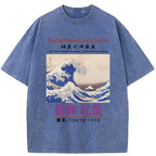 Katsushika Hokusai Japan Washed T-Shirt