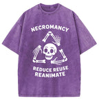 Unisex 3R Skull  Washed T-Shirt