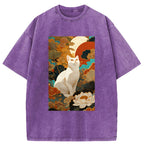 Unisex White Guardian Of The Vermilion Sun Washed T-Shirt