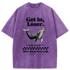 Unisex Follow God's Will Washed T-Shirt