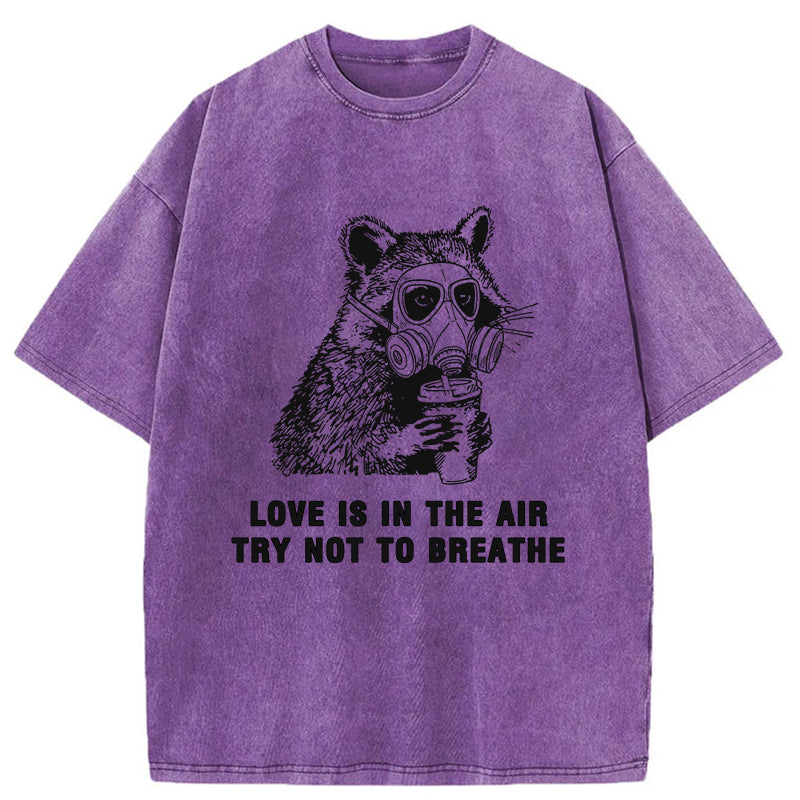 Unisex Reject Valentine's Day Atmosphere Washed T-Shirt