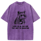 Unisex Reject Valentine's Day Atmosphere Washed T-Shirt