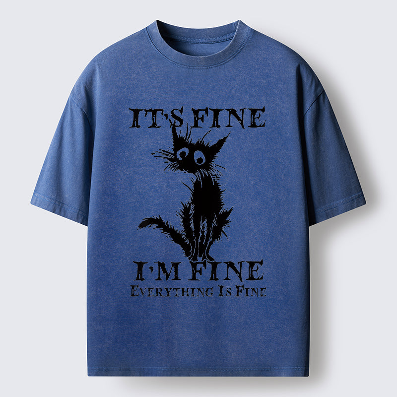 I'm Actually Not Very Fine Washed T-Shirt
