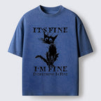 I'm Actually Not Very Fine Washed T-Shirt