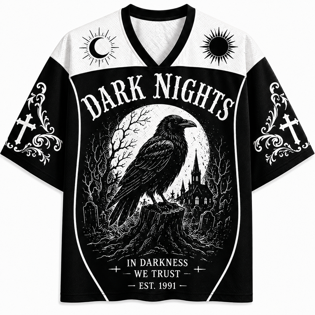 Raven Night Jersey Shirts