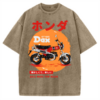 Dax-Japanese Design Vintage Washed T-shirt