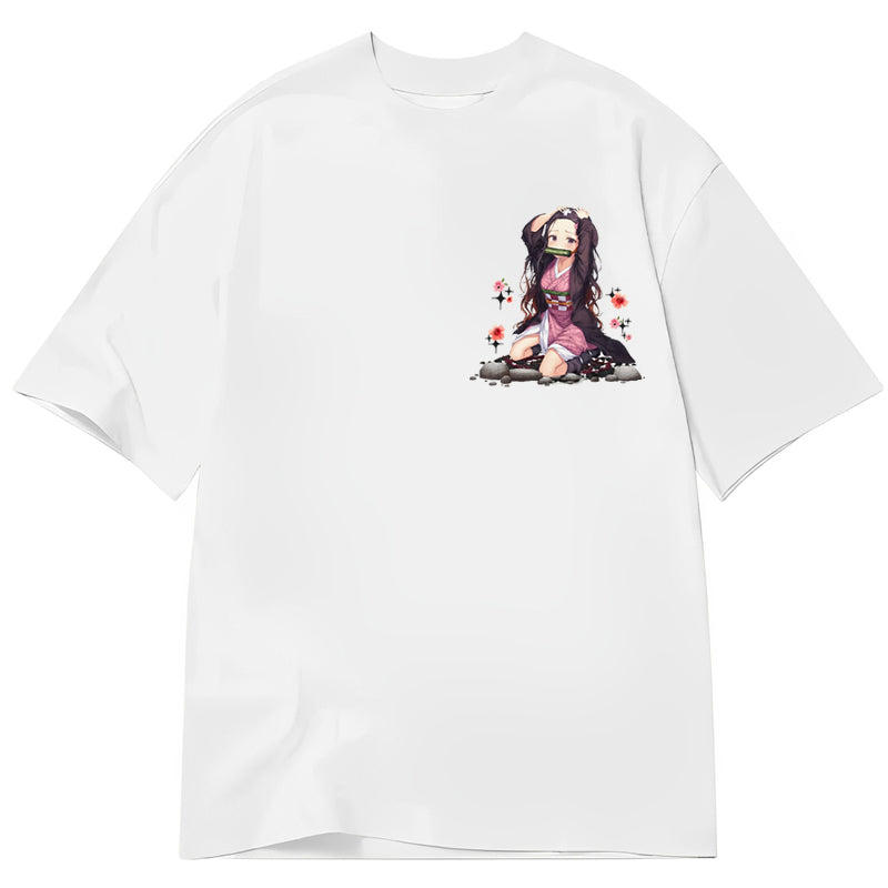 Anime girl two-sided Classic T-Shirt