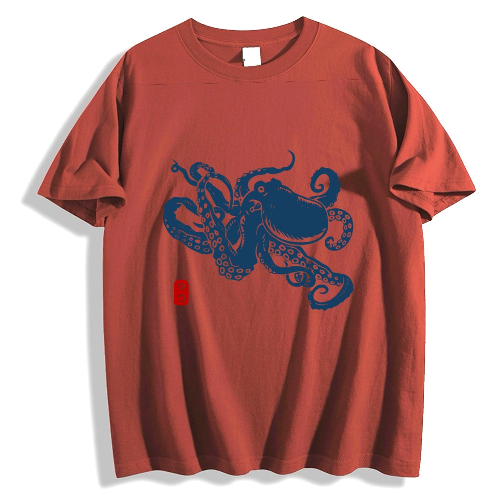 Octopus Japanese Style Classic Tee