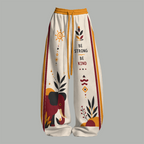 Boho Elephant Walk Your Own Path Top & Elasticated Trousers Two-Piece Set