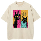 Purrcasso Washed T-Shirt