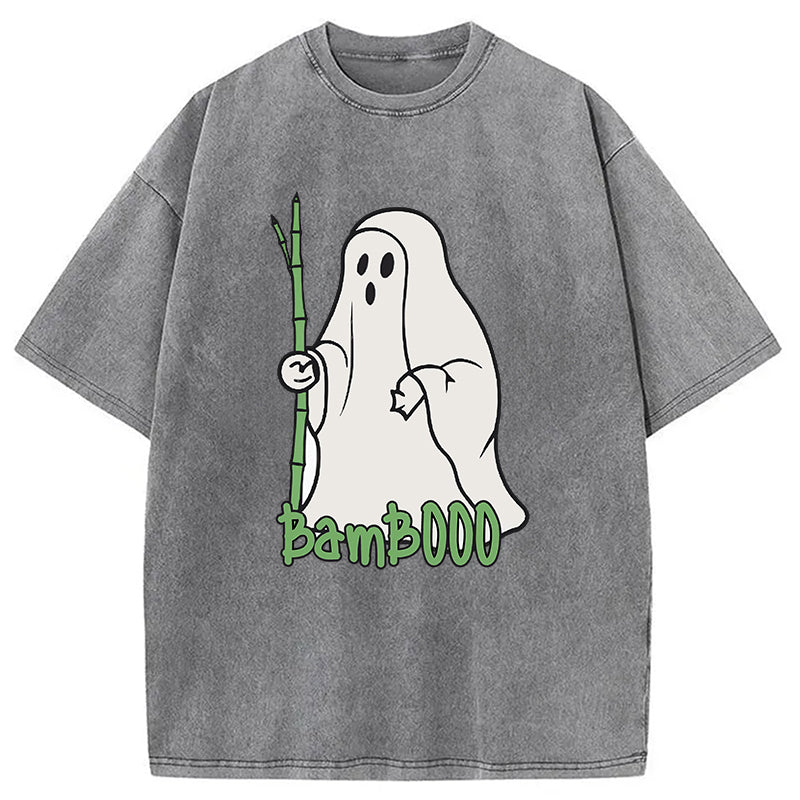 BambOOO Joke Ghost Washed T-Shirt
