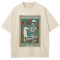 When You Are Dead Inside But Still Love Cats Washed T-Shirt