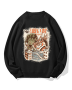 Jpanese Food FIght Cotton Sweatshirt