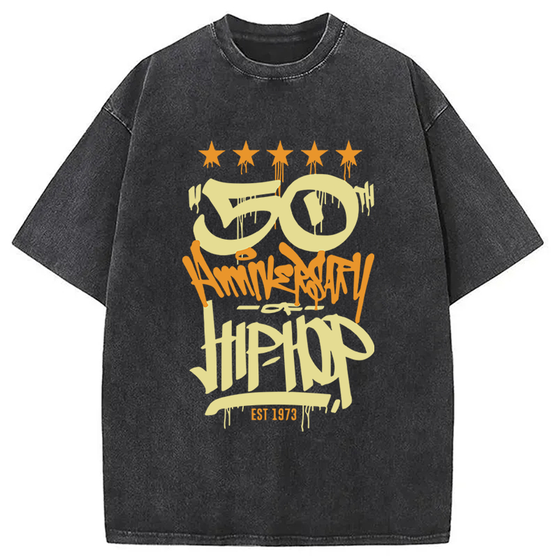 50th Anniversary of Hip-Hop Washed T-Shirt